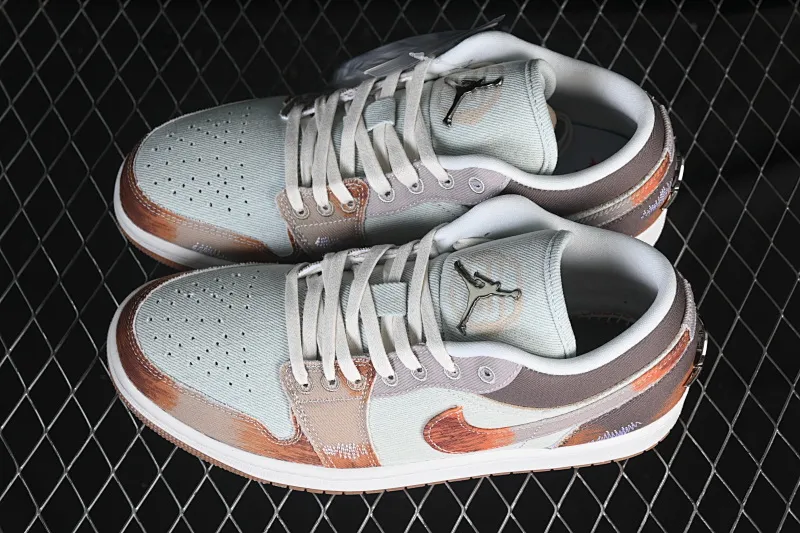 All categories Air Jordan Jordan series basketball shoes Air Jordan 1 Low Air Jordan 1 Low SE "Multi-Color Distressed" AJ1 Joe 1 old retro inkjet low-top cultural casual sneakers IM6664-991